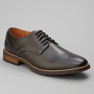 Joseph Abboud Thorton Leather Plain Toe Gray Oxfords Men's Size 10.5